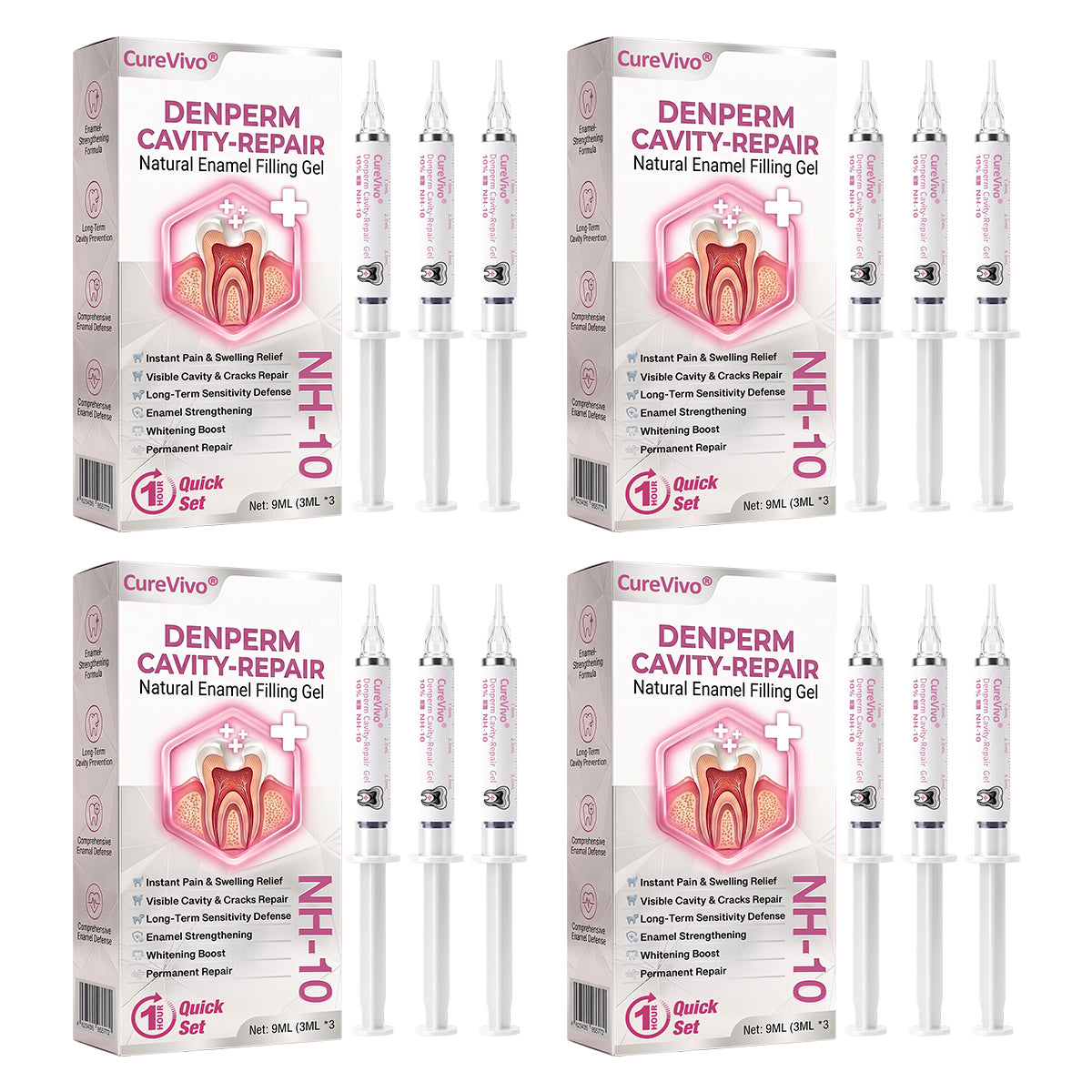 4 Boxes 🪥All Teeth Strengthening