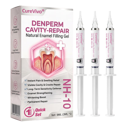 🇦🇺CureVivo® DenPerm Cavity-Repair Natural Enamel Filling Gel