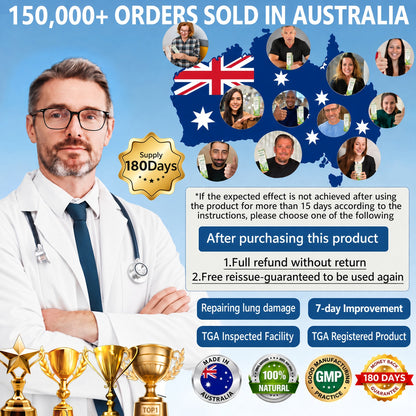 𝐀𝐔 𝐎𝐰𝐧𝐞𝐝 𝐚𝐧𝐝 𝐎𝐩𝐞𝐫𝐚𝐭𝐞𝐝✅ 𝐇𝐞𝐚𝐥𝐫𝐢𝐳𝐞® 𝐁𝐨𝐭𝐚𝐧𝐢𝐜𝐚𝐥 𝐌𝐮𝐥𝐥𝐞𝐢𝐧 𝐋𝐮𝐧𝐠 𝐂𝐥𝐞𝐚𝐧𝐬𝐞 𝐃𝐢𝐟𝐟𝐮𝐬𝐞𝐫(🫁Cough, Pharyngitis, shortness of breath, sputum, stuffy nose, bronchitis, bronchitis, allergy symptoms, lung discomfort)5🔥
