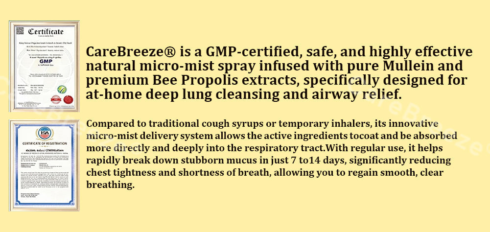 🫁✅🐝🇦🇺 Official Store:Healrize® 6-in-1 Herbal BeePropolis Lung Cleanse Spray（👨‍⚕️Directly acts on COPD, asthma, chronic bronchitis (CB), respiratory infections, lung cancer, sinusitis, and other conditions🫁)