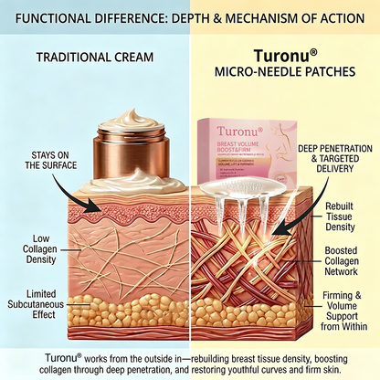🏆Turonu® BREAST VOLUME BOOST & FIRM Advanced Nano Microneedle Patch🎀