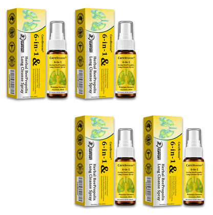 🫁✅🐝🇦🇺 Official Store:Healrize® 6-in-1 Herbal BeePropolis Lung Cleanse Spray（👨‍⚕️Directly acts on COPD, asthma, chronic bronchitis (CB), respiratory infections, lung cancer, sinusitis, and other conditions🫁)