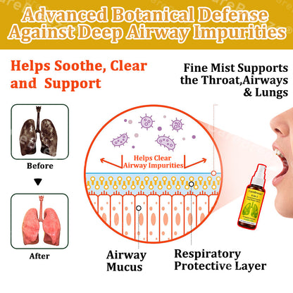 🫁✅🐝🇦🇺 Official Store:Healrize® 6-in-1 Herbal BeePropolis Lung Cleanse Spray（👨‍⚕️Directly acts on COPD, asthma, chronic bronchitis (CB), respiratory infections, lung cancer, sinusitis, and other conditions🫁)