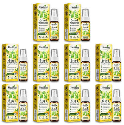 🫁✅🐝🇦🇺 Official Store:Healrize® 6-in-1 Herbal BeePropolis Lung Cleanse Spray（👨‍⚕️Directly acts on COPD, asthma, chronic bronchitis (CB), respiratory infections, lung cancer, sinusitis, and other conditions🫁)